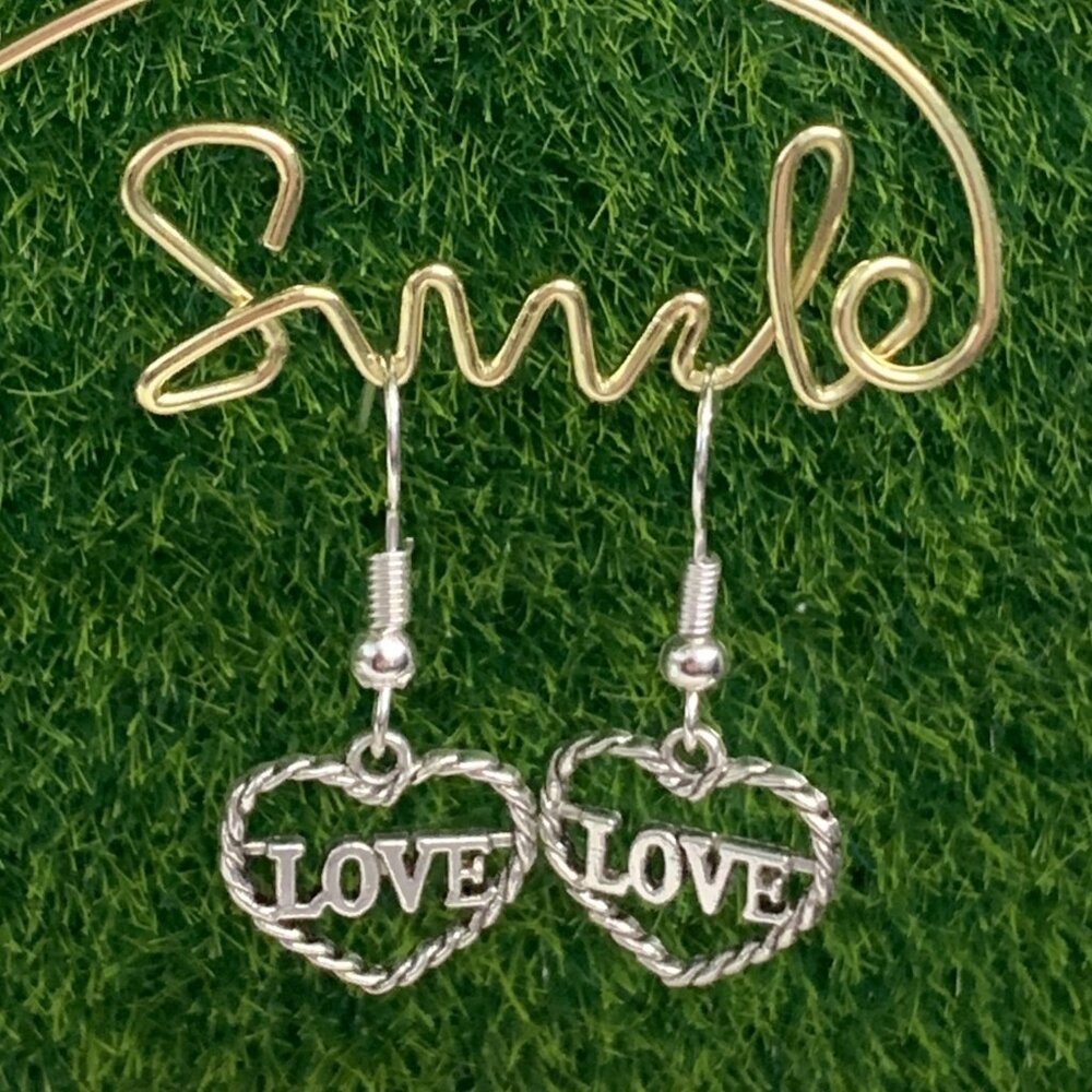 Heart Earring, Valentine's Day Gift, Love Earring, Anniversary Gift, Valentine